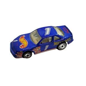 Vintage Hot Wheels Mattel Chevy Monti Carlo Stock Car Race Blue 1991 Malaysia